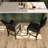 Ebian Upholstered Counter Stool with Solid Wood Frame-801863579