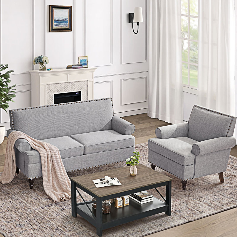 Chaise d'appoint rembourrée