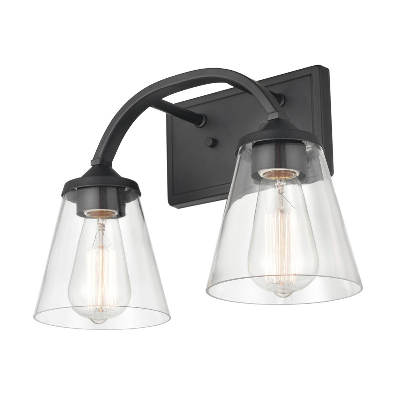 Aarryn 2 - Light Dimmable Vanity Light, Matte Black