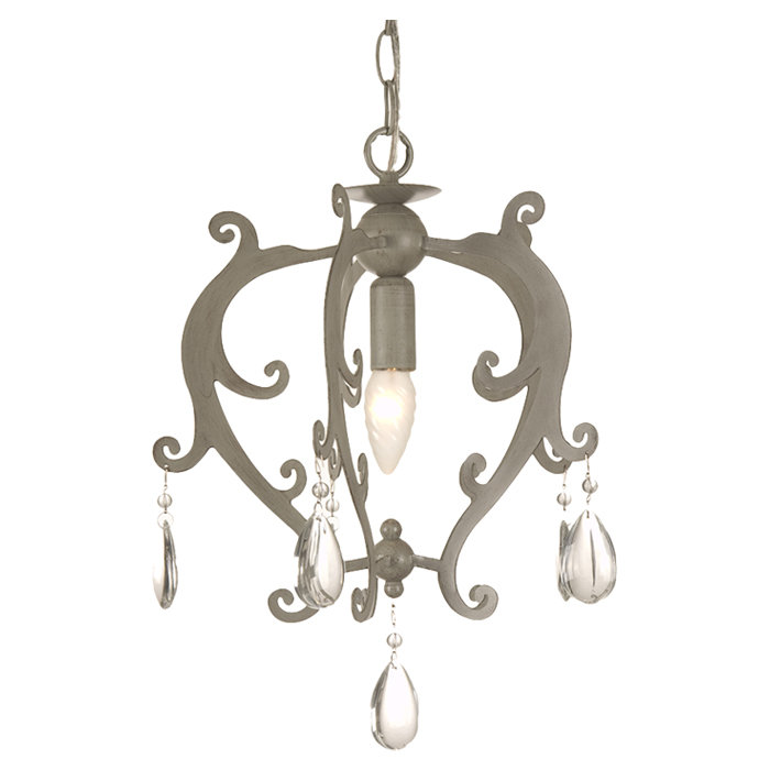 Elba 1 - Light Unique/Statement Pendant, Grey Taupe