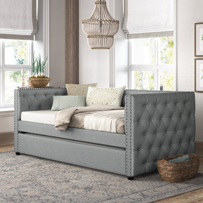 Antek Upholstered Daybed with Trundle