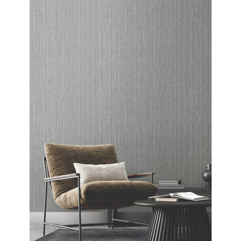 Rouleau de papier peint L 30 pi x l 26 po Dushko, Nickel brossé