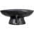 Stoneware Bowl With Handle And Base,  Reactive Glaze