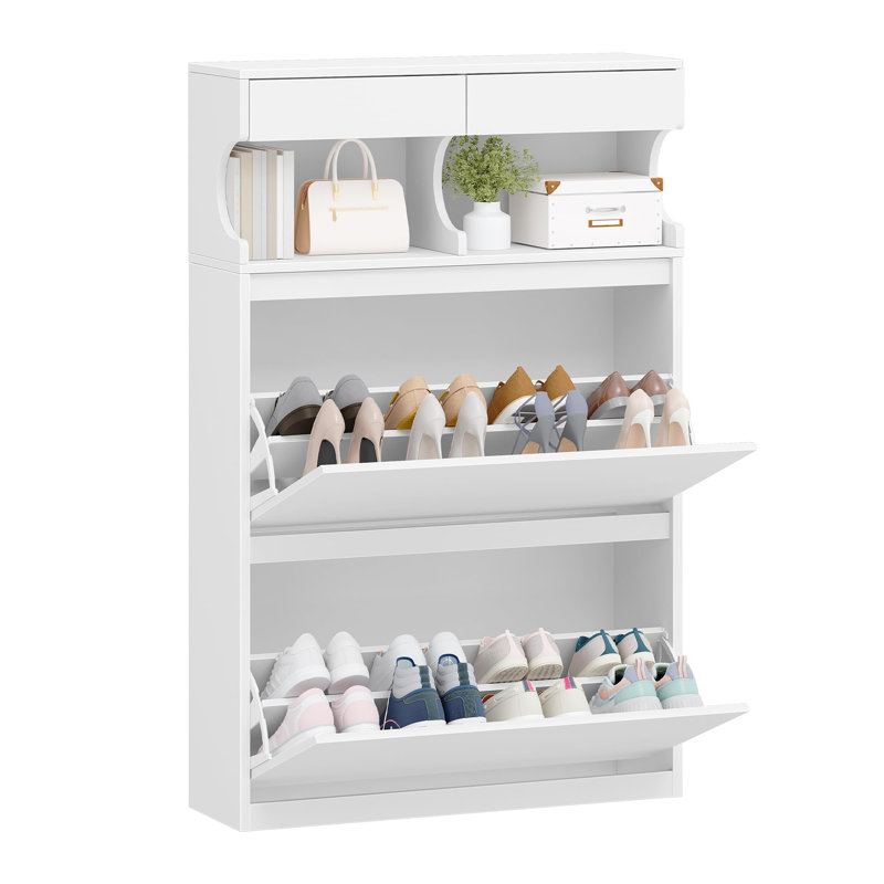 8 Pair Shoe Storage Cabinet