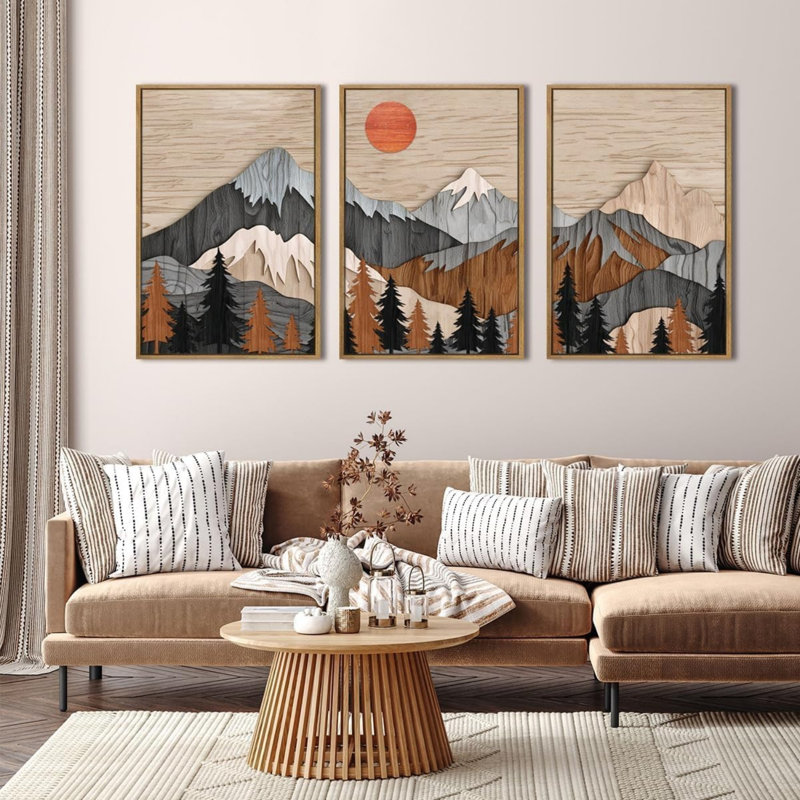 3 Piece Wrapped Canvas Print