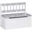 Coffre à jouets, banc de rangement avec grand intérieur de 27 L, banc avec rangement-1636389003