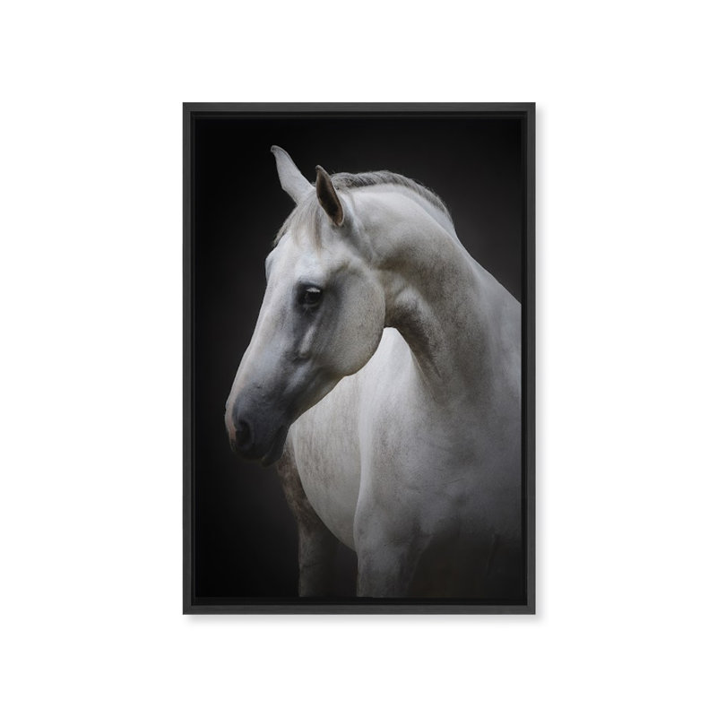 «Painted Petals III» par Tristan Scott - impression sur toile, Pas de tapis, H 14 po x l 10 po