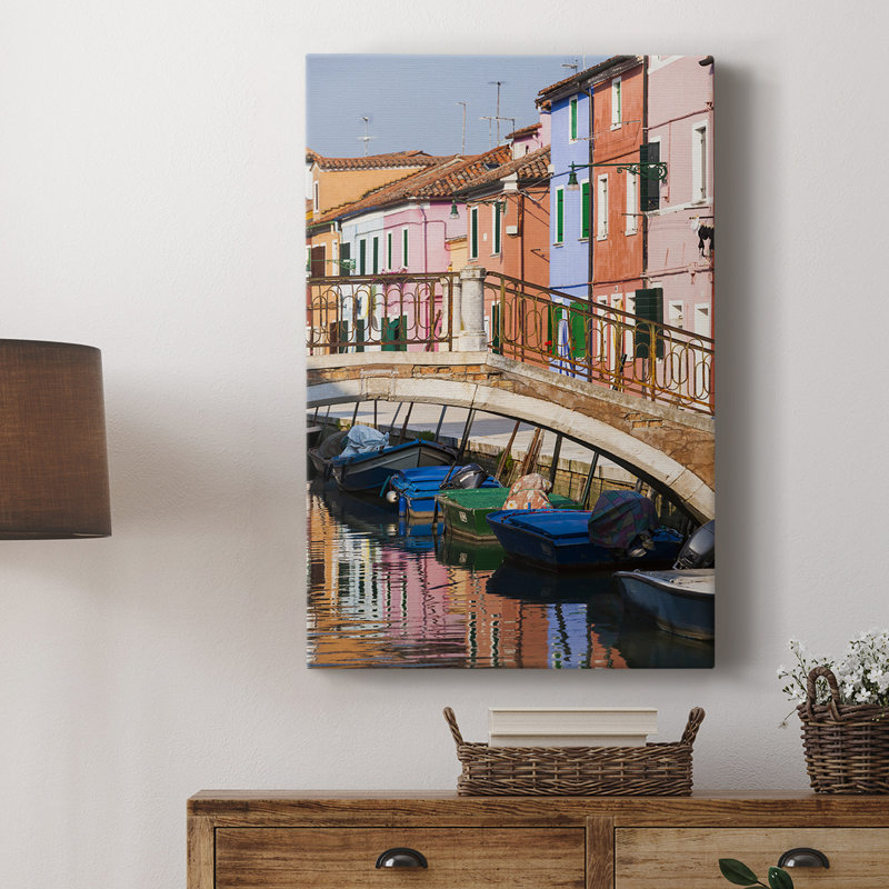Canal coloré - galerie Cavas sur mesure