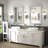 Amara Tempered Glass and Aluminum Alloy Framed Wall Mirror-434510280-440482596