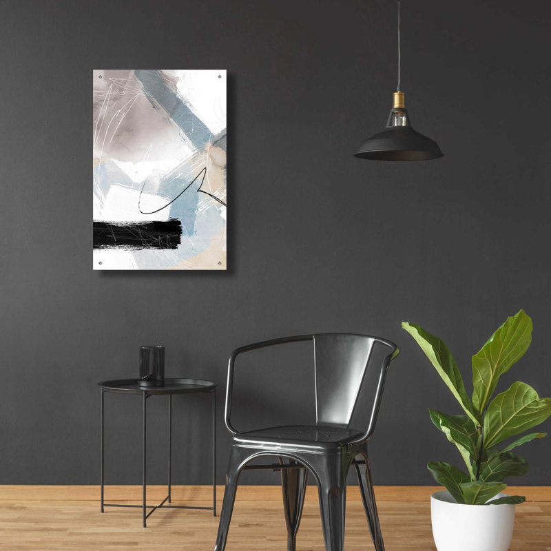 «New Commencement 2» par Louis Duncan-He, art mural en verre acrylique, H 36 po x l 24 po x P 0,2 po