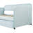 Upholstered Daybed Sofa Bed With Trundle Bed-1162165249