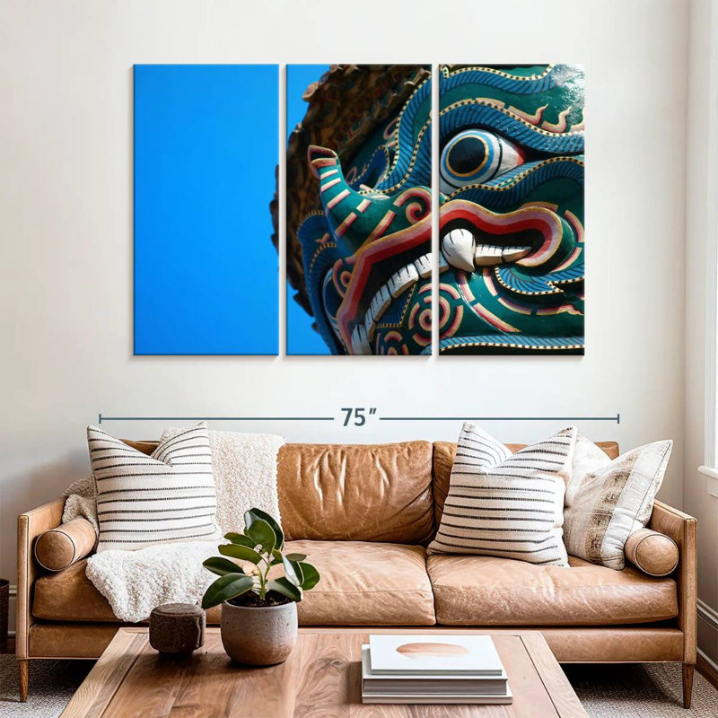 Rorry Oriental Monster, 42" H x 65" W