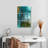 Avery Blue And Brown Abstract-117711645