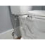 Siège de bidet manuel allongé