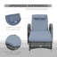 Chaise longue inclinable 78,75 po Porcaro-1316188464