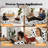 Armless Bean Bag Chair & Lounger Fireside Chair, Mid Century Foam Chair-24041537