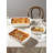 Deep Casserole Dishes For Oven, 13.7”X9.6” Ceramic Baking Dish Set With Roasting Racks, Large Lasagna Pans With Handles, Rectangular Bakeware As Gift, White (4.6QT/3.0QT/1.6QT), Set Of 3