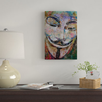 «Anonyme», impression sur toile tendue