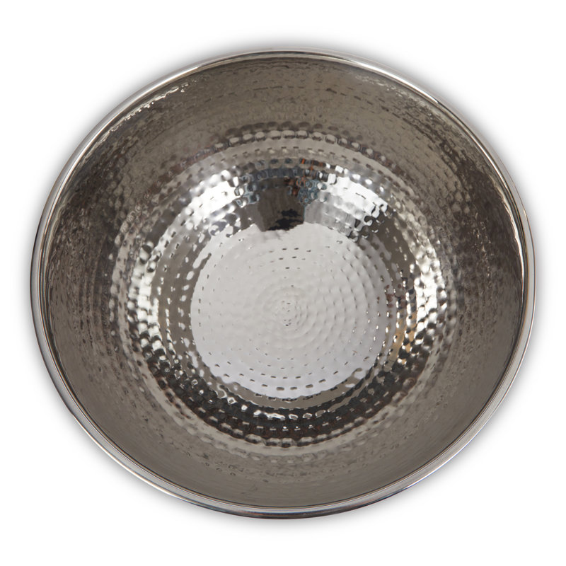 Ankara Stainless Steel Decorative Bowl, Black