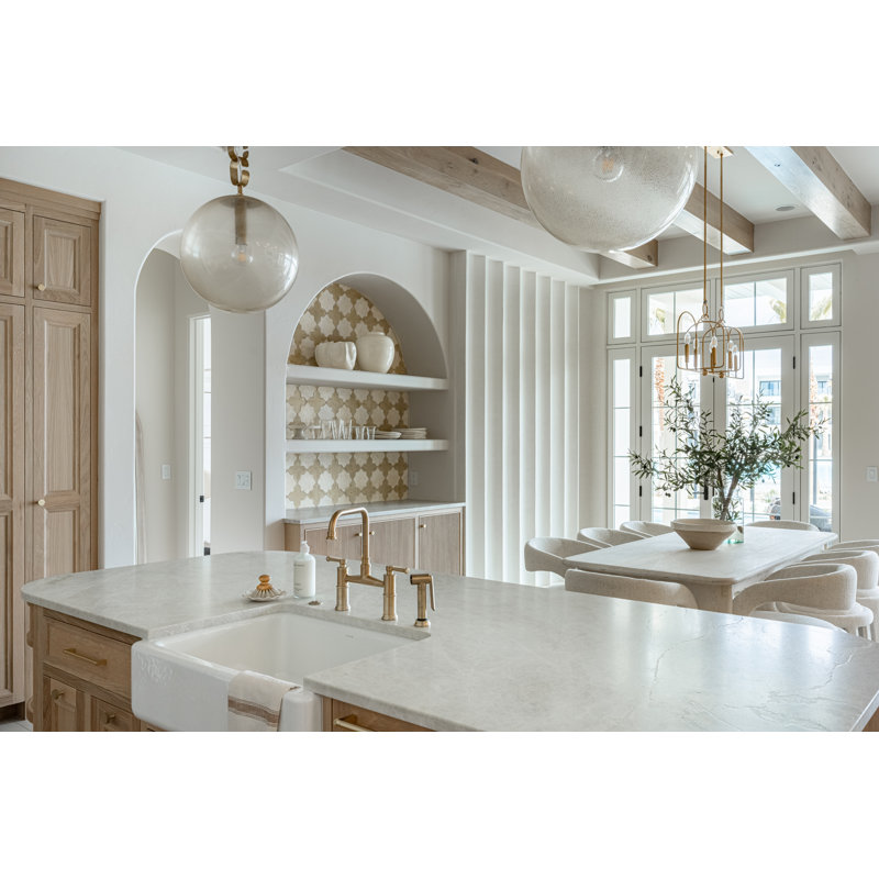 Nessa 1 Light Pendant, 34.75" H x 17.75" W x 17.75" D