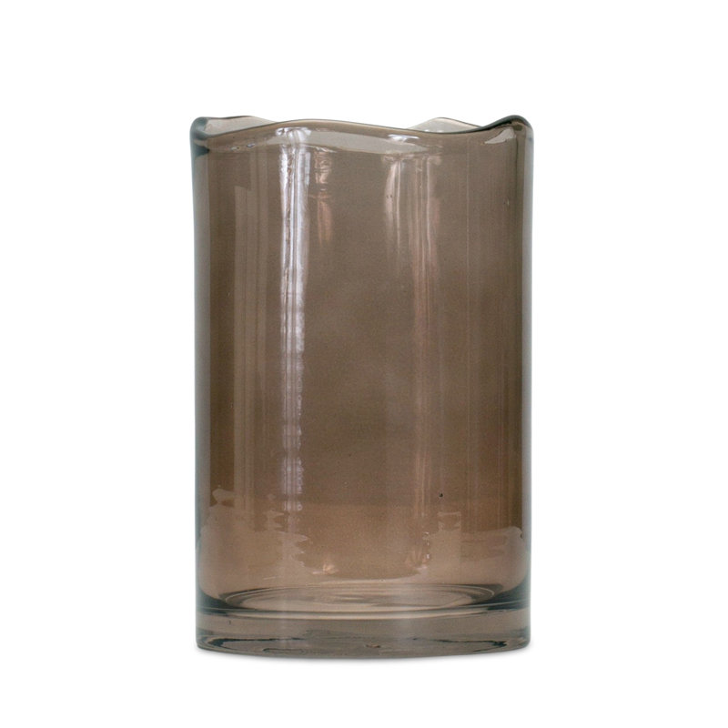 Arethea Glass Table Vase, 8" H x 5" W x 5" D