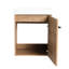 16'' Bathroom Vanity With Ceramic Sink. Floating Design. Modern Style. Plywood Construction. Oak Colour. Spacious Storage. Fits Compact Bathrooms Ideal For Small Bath Areas-1070923082