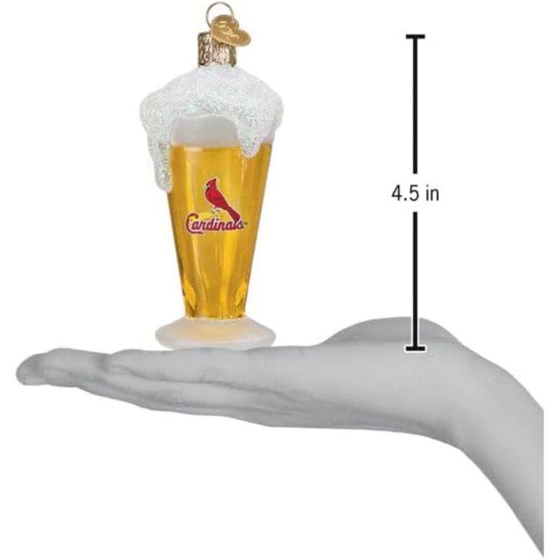 4.5'' Glass Food & Beverage Hanging Figurine Ornament