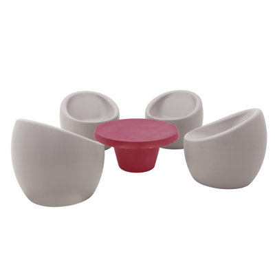 Tramontina Oca 5 Pcs. Polyethylene Lounge Set