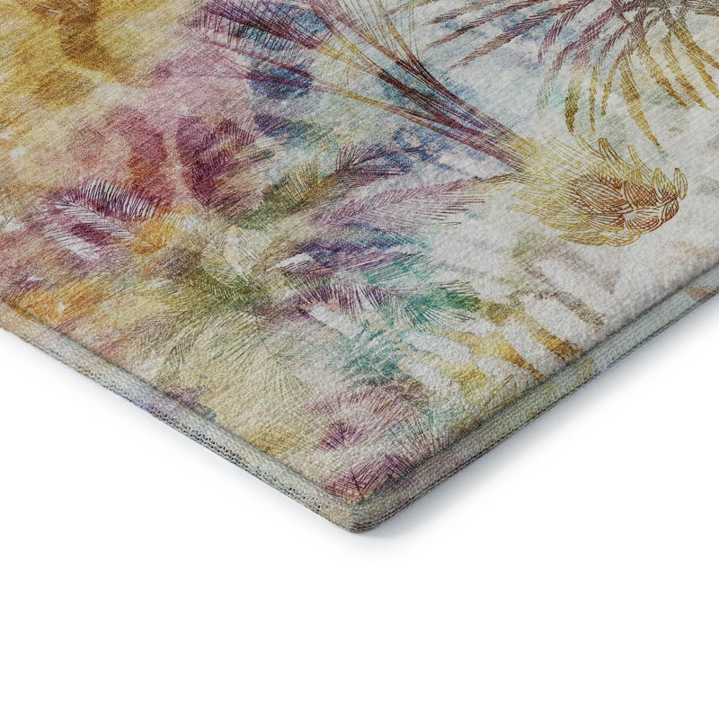 Premium Machine Washable Cerrito AMF210 Multi Rug, Rectangle 10' x 14'