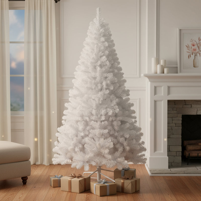 Arbre de Noël épinette blanc 6 pi