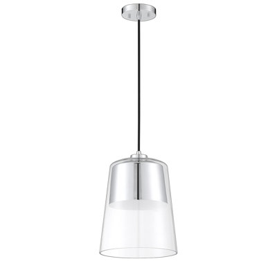 Luminaire suspendu noir 1 lumière Haverville