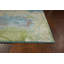 Tapis abstrait vert / bleu Aristarkh-469811334