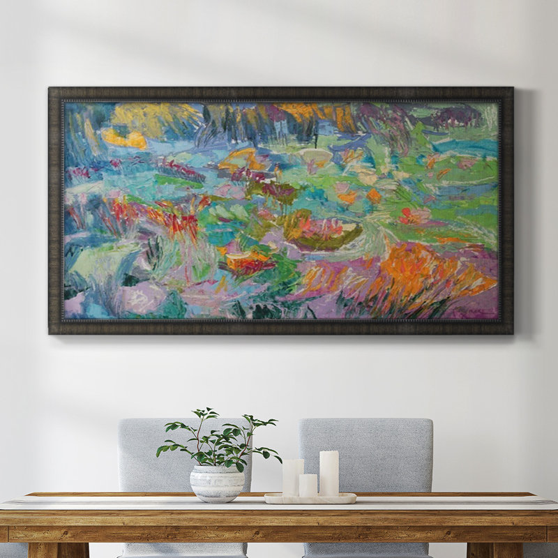 Prière du matin, toile de qualité supérieure, prête à être accrochée, H 29 po x l 53 po x P 1 po