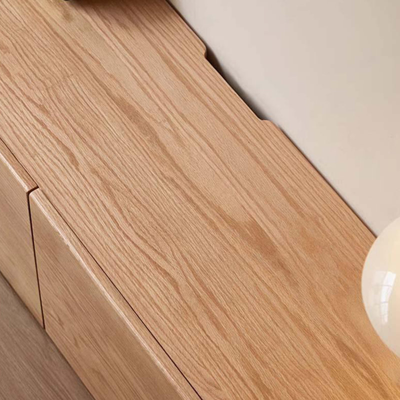Oak Wood TV Stand - Modern Design