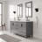 Elizabeth 60" Carrara Marble Countertop Bath Vanity-93659100