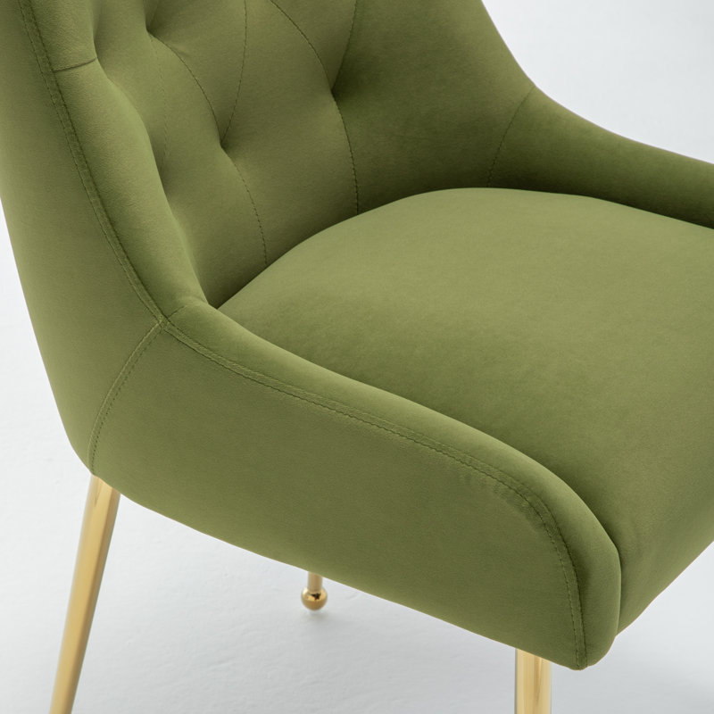 Chaise d'appoint Mayreli, Olive
