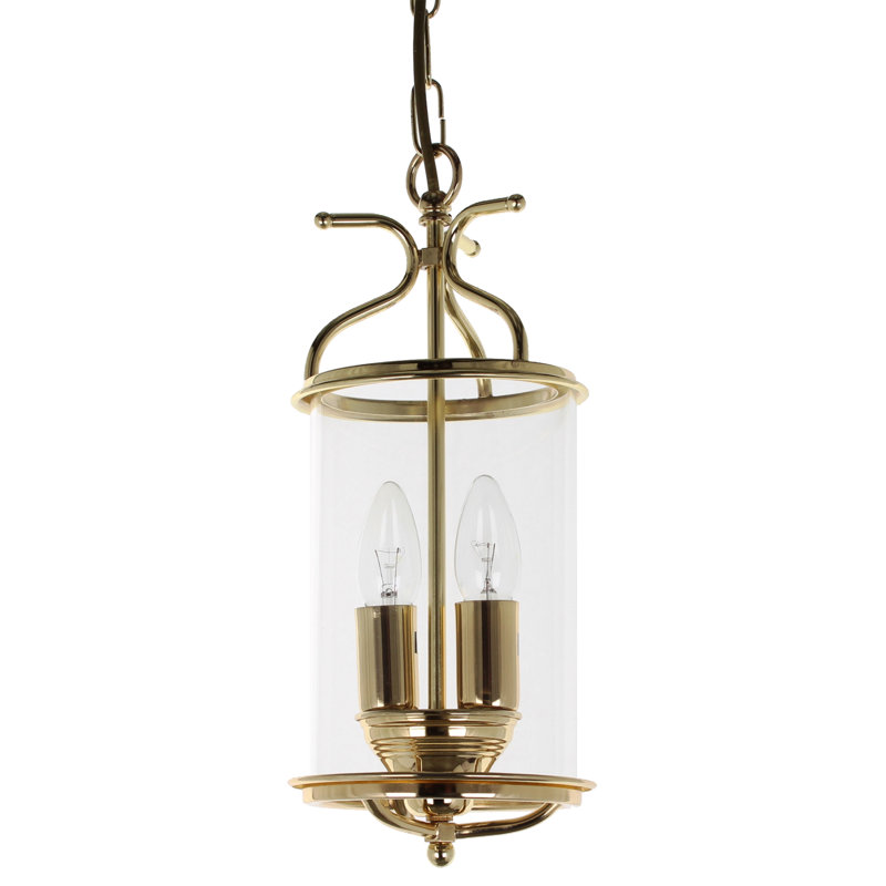 Blumer 2 - Light Lantern Pendant, Polished Brass