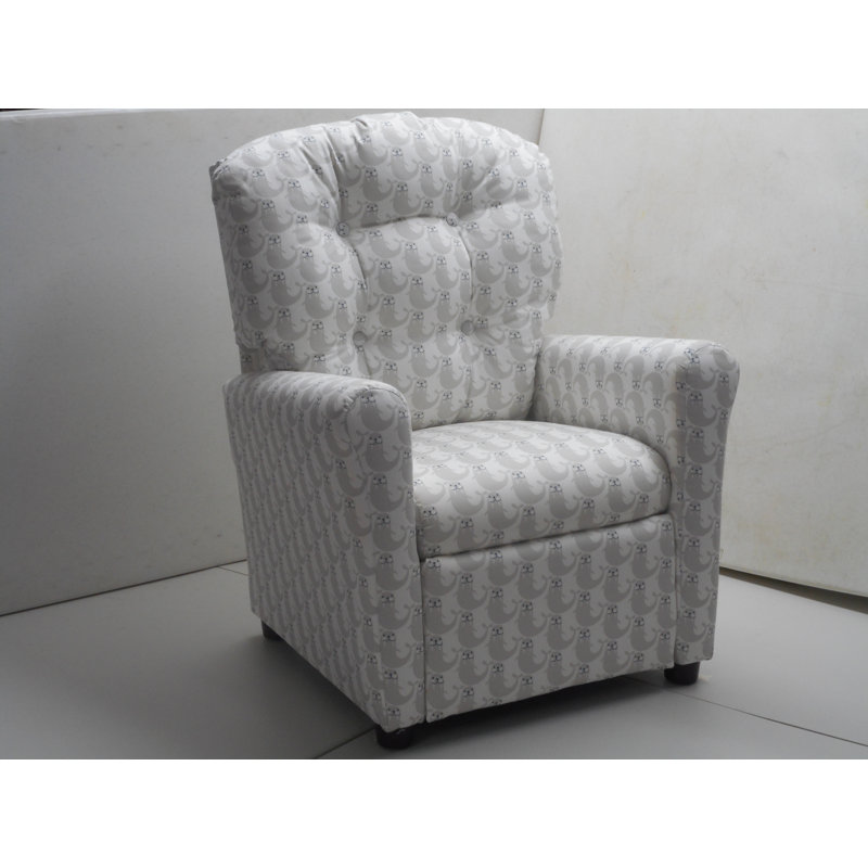 Errin Kids 14'' Recliner Chair and Ottoman
