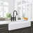 Ceramic Kitchen Sink : White Deep Apron Undermount, With Long Service Life Sink: Undermount Kitchen, Smooth Surface