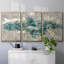 Minéral Drift I - Toile encadrée multi-pièces-757636103-757636098