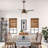 Loki 52 4 - Blade Standard Ceiling Fan with Lights and Pull Chain-103824310