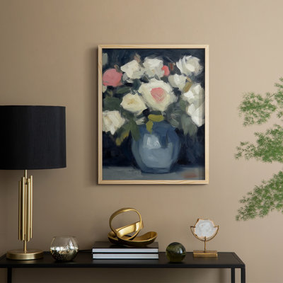 Impression encadrée FLORAL Series DCxx - Bois massif