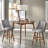Jadesola Round Solid Wood Base Dining Table