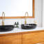 Lavabo vasque en céramique 20 po Modern-109363809