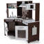 Corner Wooden Pretend Kids Play Kitchen Set