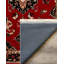 Tapis rouge / brun / noir en coton imprimé à la machine Guria-2009148905