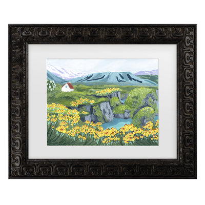 Bolog Sarah Gesek Arnarstapi Matted Framed Art