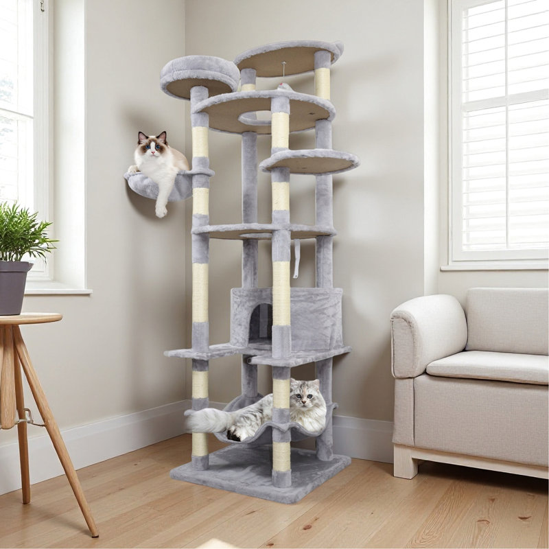 Arbre à chat Cy13 Grey, Gris