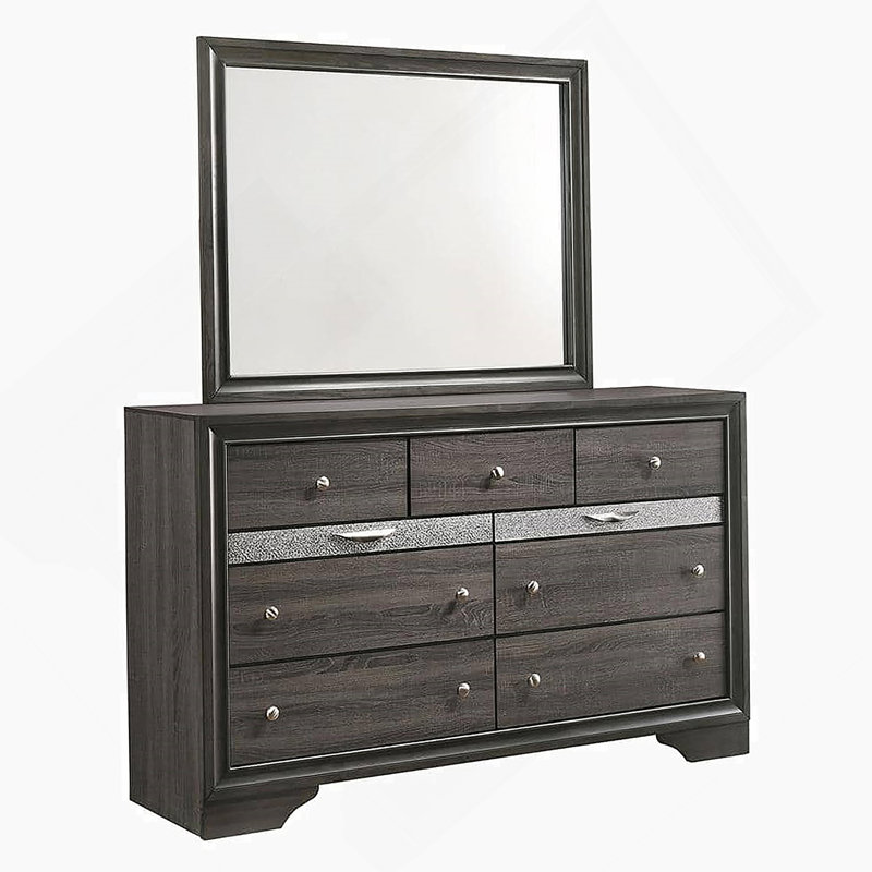 Commode contemporaine 1Pc, Gris