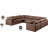 Itala Upholstered U-Shaped Sectional Reversible-94482595